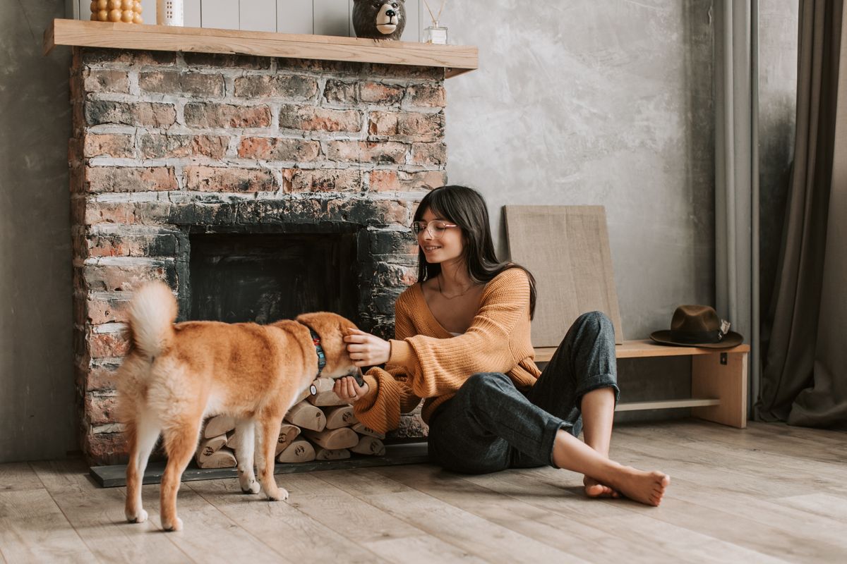 Tamara, fundadora da EuroPatinhas, com a Jolie — a experiência pessoal que deu origem à empresa